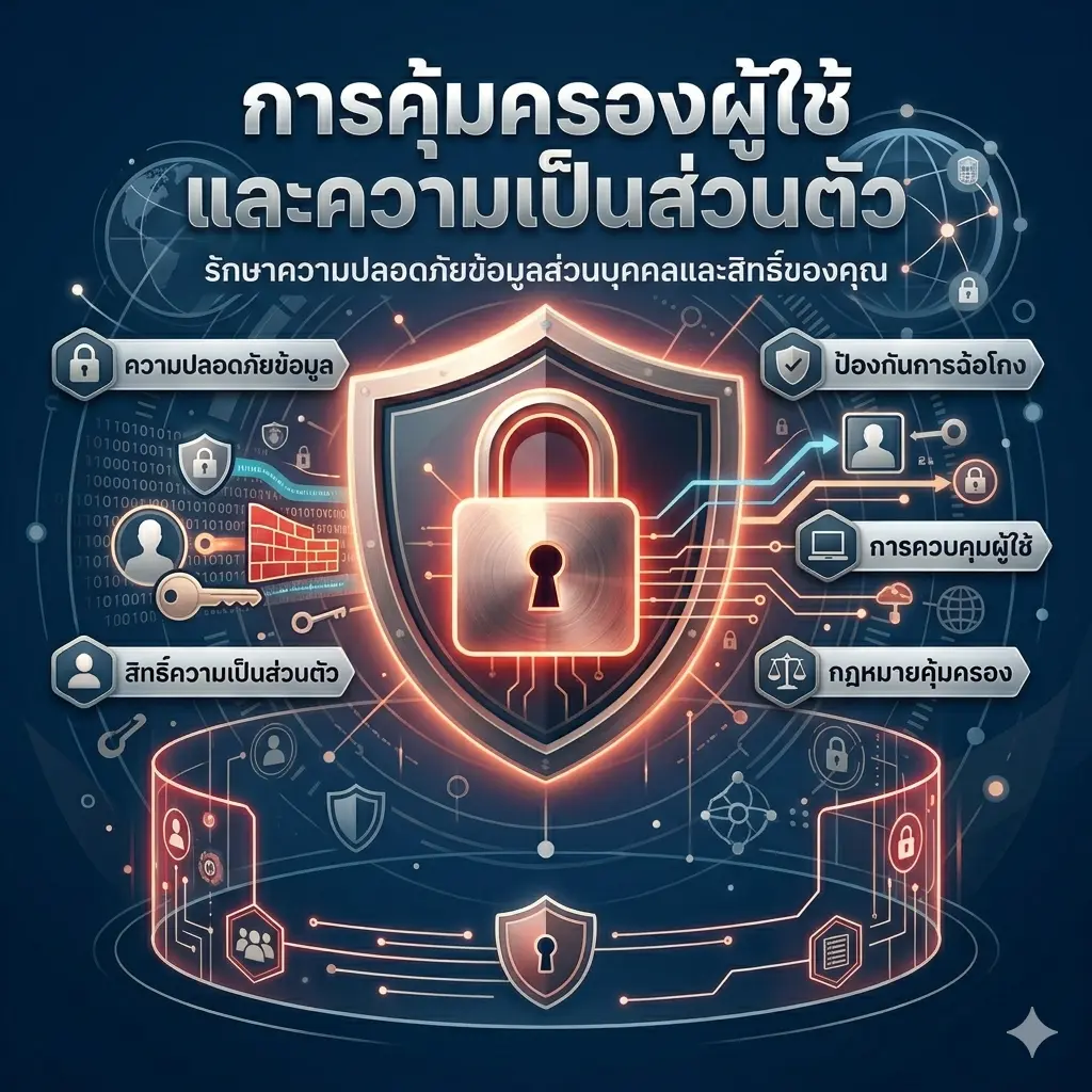 การคุ้มครองผู้ใช้และความเป็นส่วนตัว-sakidbet