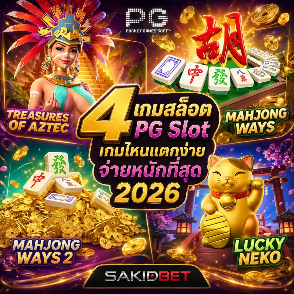 4-เกมสล็อต-PG-Slot-แตกง่าย-sakidbet