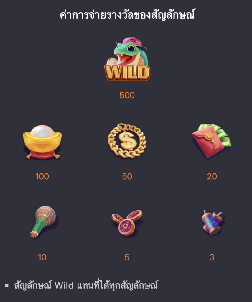 Fortune Snake ทดลองเล่นสล็อต